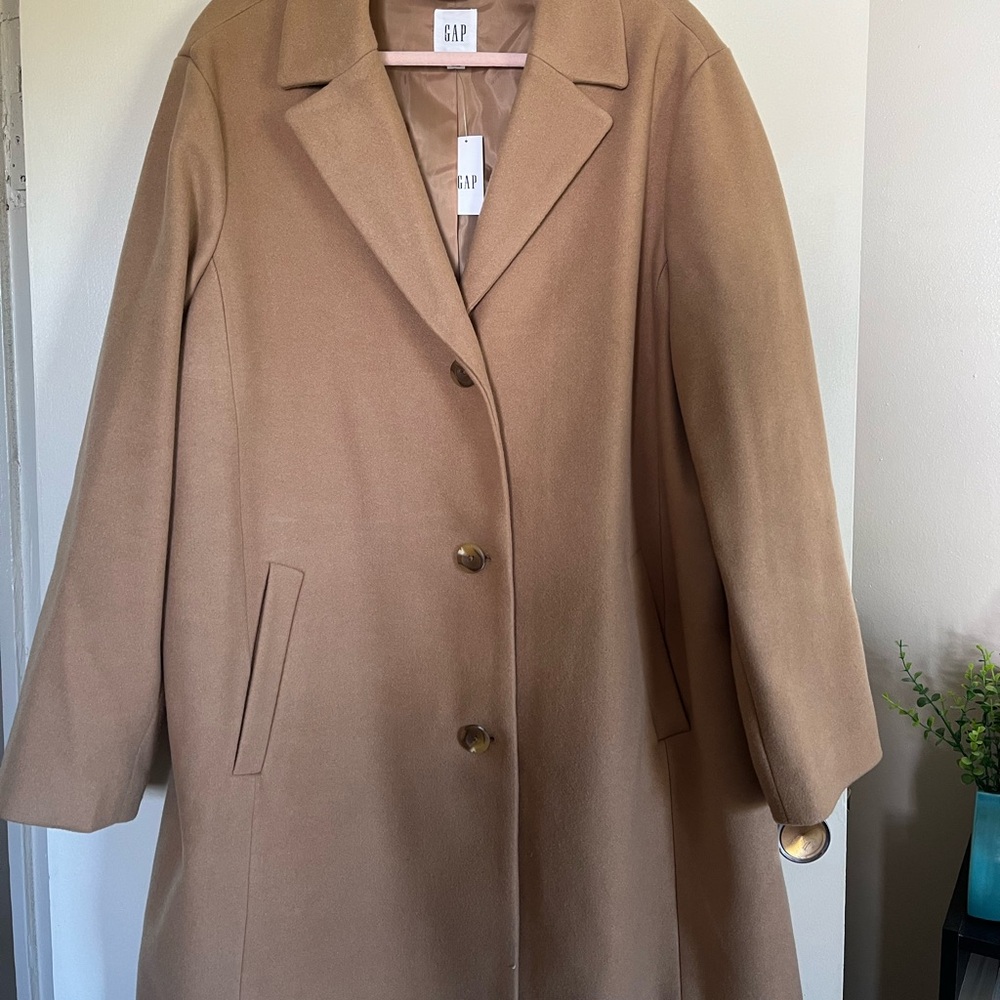 Gap Camel Oversized Coat